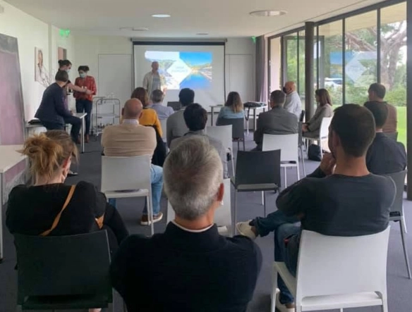 réunion entrepreneurs UPAM - argeles qur mer